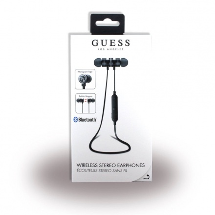 GUEPBTBK Guess Bluetooth Stereo Headset Black (EU Blister), 2434093